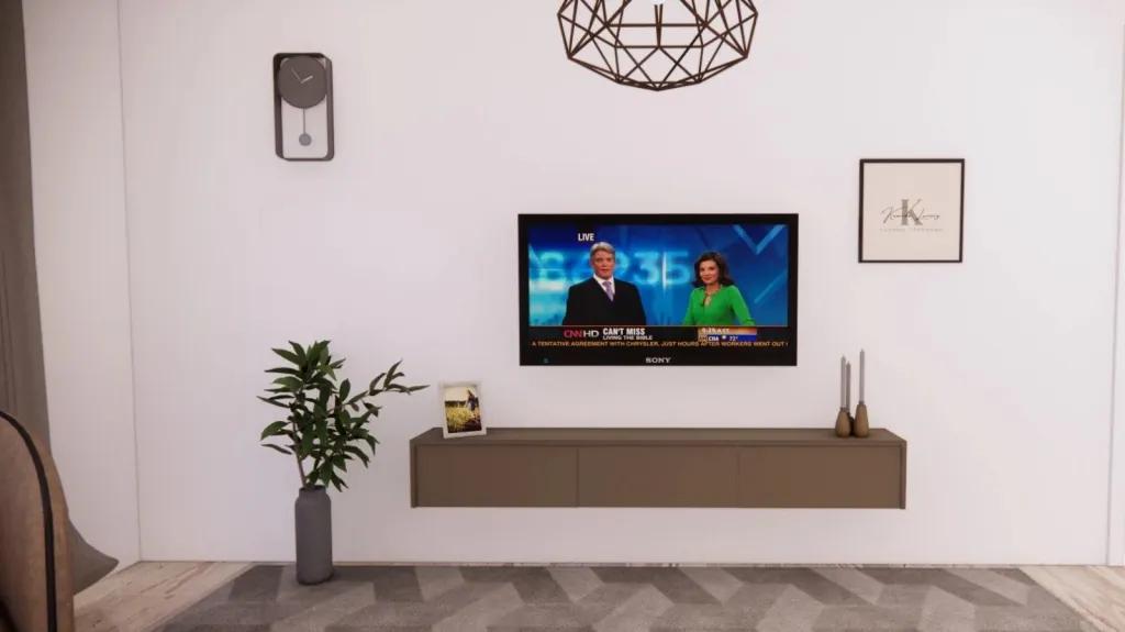 KMD Tv-Komode Stockholm 180cm Mediapan - 2