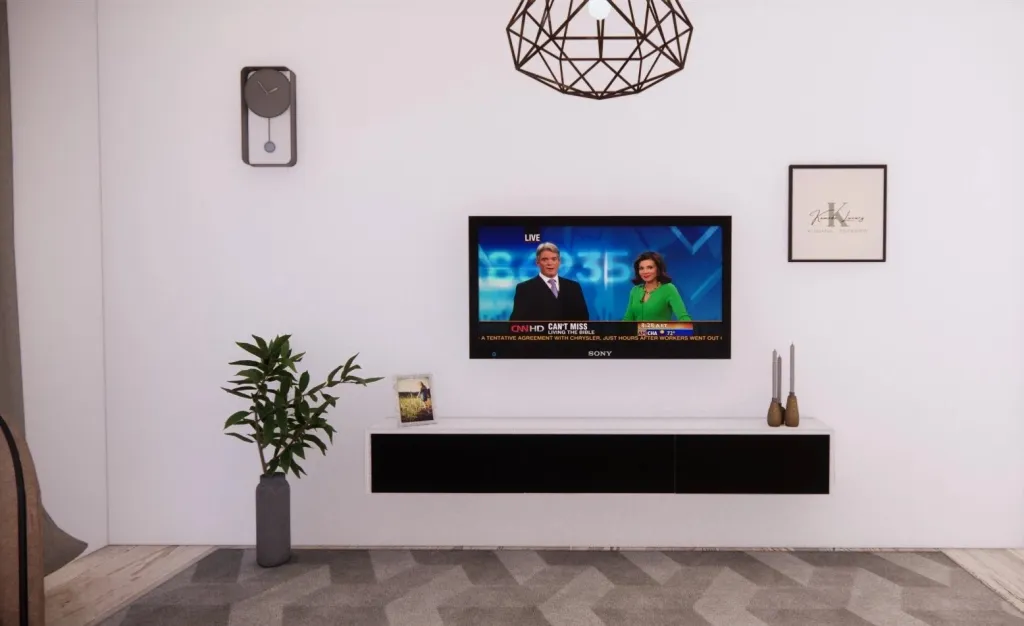 KMD Tv-Komode Stockholm 180cm Mediapan - 4