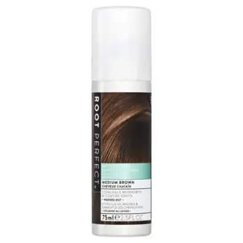 Sprej me ngjyrë për flokë Root Perfect Concealer Spray Medium Brown, 75ml