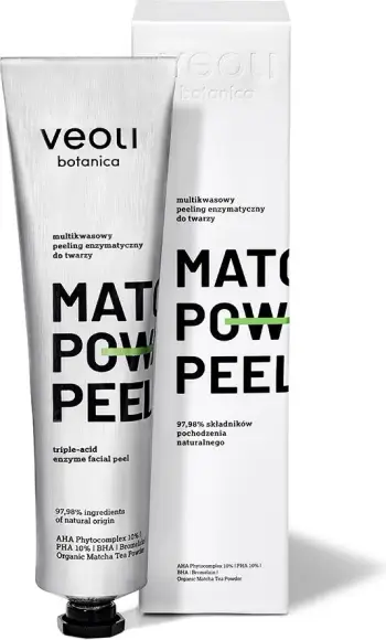 Peeling për fytyrë Veoli Botanica Matcha Power Peel Multi-Acid Enzymatic për femra 75ml