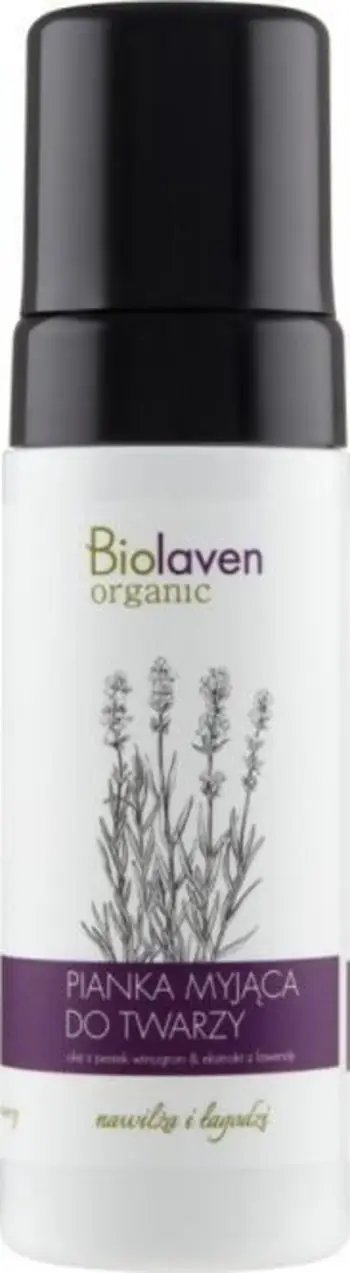 Shkumë pastruese fytyre për femra Biolaven me vaj fare rrushi dhe ekstrakt livandoje, 150ml