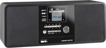 Radio CD Imperial DABMAN i200 22-236-00, me Bluetooth, e zezë