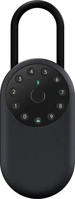 Kasafortë smart Lockin YEEUU K441 me gjurmë gishti, e zezë