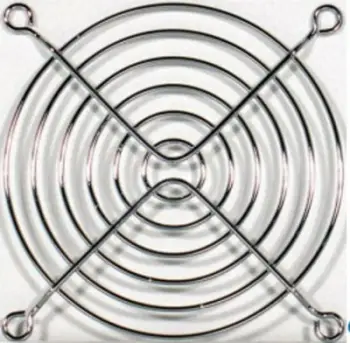 Grilë mbrojtëse për ventilator Ohne hersteller(FGR-92S), 92mm, e argjendtë