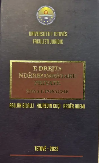 E Drejta Nderkombetare Private Pjesa E Posacme - Grup Autoresh