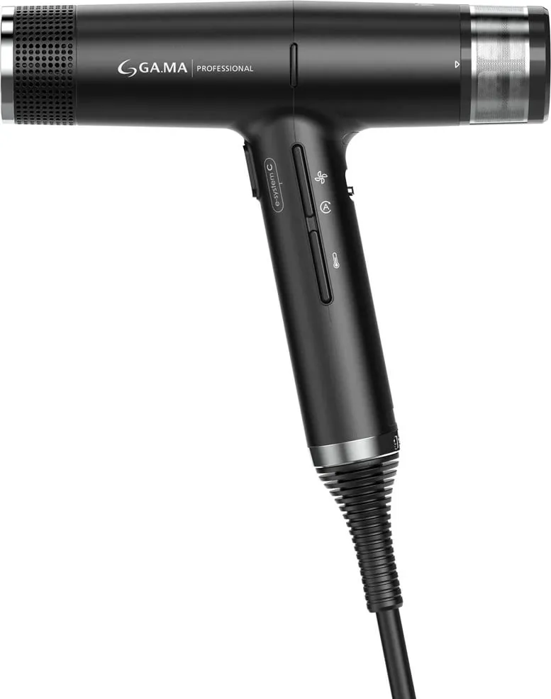 Tharëse flokësh GA.MA PH6080.BK IQ3 Perfetto, 1600 W, e zezë - 2