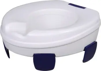 Aksesor fiksues tualeti Herdegen Clipper II, komplet klipash sigurie, montim pa mjete, blu