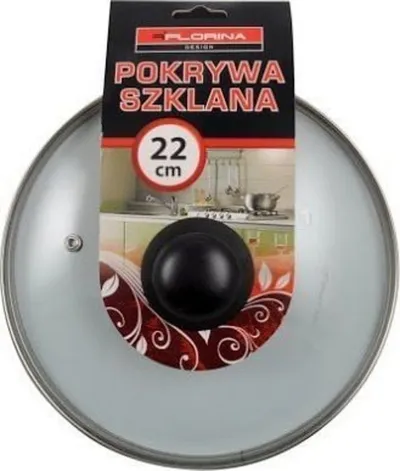 Kapak xhami SKK Stiklinis dangtis, 22cm - 1
