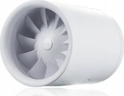 Ventilator kanali Ventilex Quietline 100, 100 m³/h, i bardhë - 1