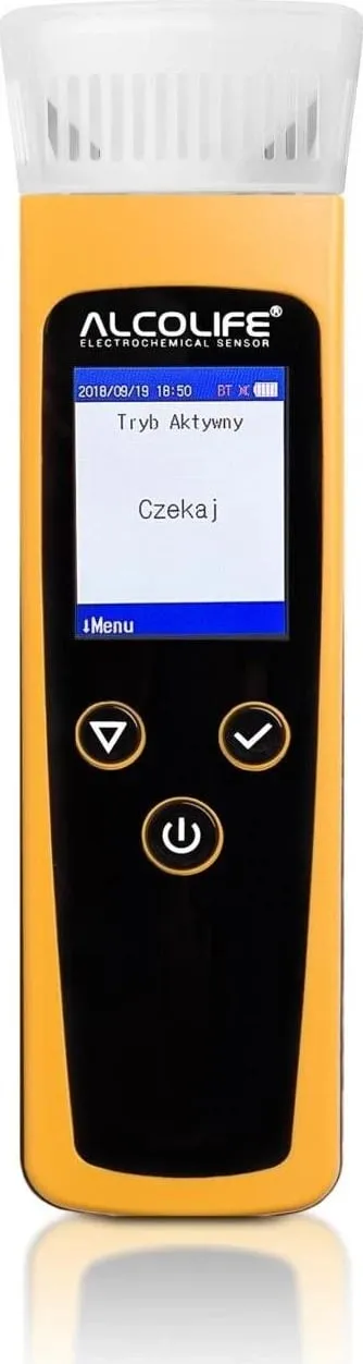 Alkolmatja Alcolife GO, ngjyrë e verdhë - 1