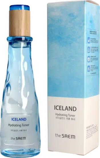 Toner hidratues për fytyrë Saem Iceland, 160ml