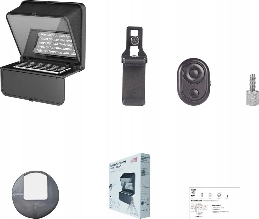 Teleprompter LensGo Tc7 S, për celular - 6