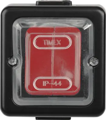 Lidhës i vetëm Timex LOFT IP44, i zi/ i kuq,