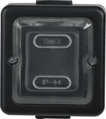 Ndërprerës shandani TIMEX LOFT IP44 (WNT-2J CZA), i zi