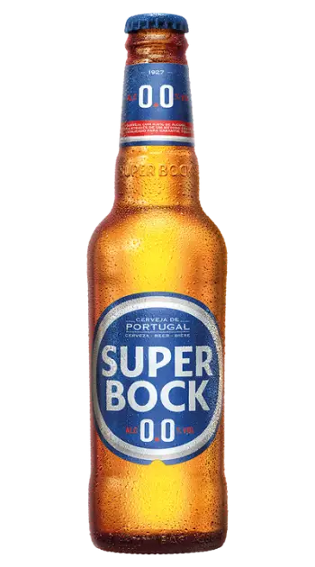 Birrë joalkoolike Super Bock, 0.33ml