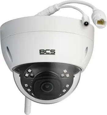 Kamerë IP BCS Line BCS-L-DIP14FSR3-W, 4 Mpx, Wi-Fi, lentë 2.8 mm, e bardhë