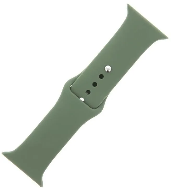 Rrip silikoni Devia S/M për Apple Watch 42/44/45 mm, khaki - 1