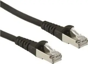 Kabllo Secomp PatchCable, RJ-45, SFTP, CAT 6a, 1.5m, e zezë