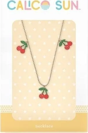 Qafore Calico Sun Riley Cherries, varëse qershi, e kuqe - 1