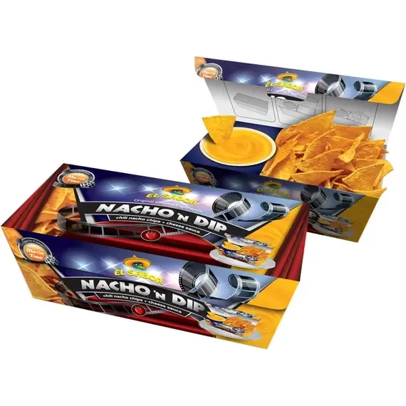Nacho chips me kripë + salcë , EL SABOR/P12 - 1