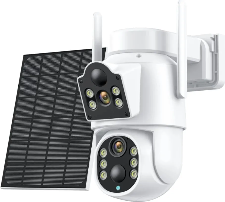 Kamere Solare Wifi Dual Lense ICSEE P45 8.0MP - 1