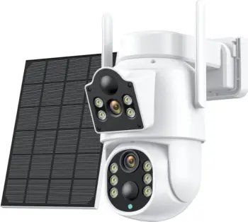 Kamere Solare Wifi Dual Lense ICSEE P45 8.0MP