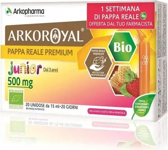 Qumësht blete për fëmijë ARKOROYAL JUNIOR, 500 mg - 1