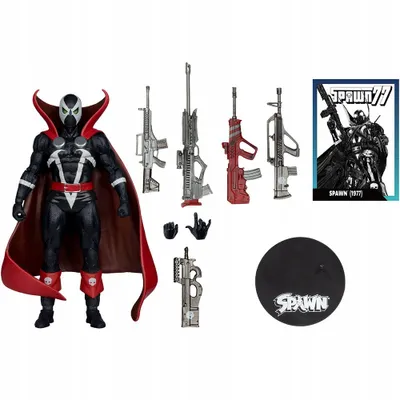 Figurë aksioni McFarlane Spawn me libër komik, 7", shumëngjyrëshe - 3