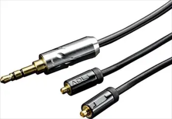 Kabllo kufjesh FURUTECH ADL IHP35M-PLUS1.3, 3.5mm në MMCX, 1.3m, rodium