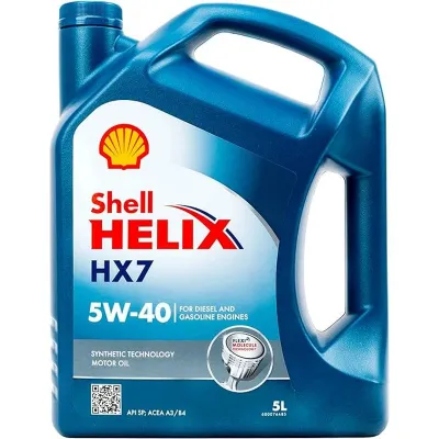 Vaj Shell 5w-40 Hx7 5l Hx7 5 - 1