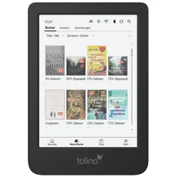 Ereader Tolino shine color 16GB, 6 inch, E Ink Carta, i zi