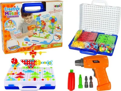Puzzle 4 në 1 Leantoys Creative, 237 elemente - 1