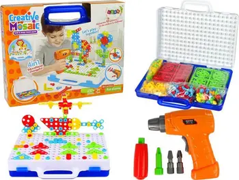 Puzzle 4 në 1 Leantoys Creative, 237 elemente