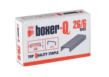 Kapëse të galvanizuara ICO Boxer 26/6, 1000 copë