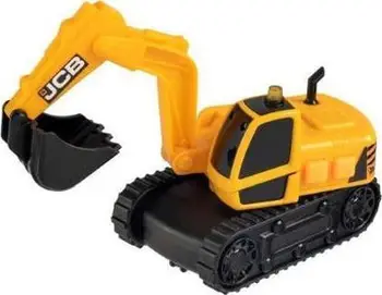 Lodër ekskavator HTI Teamsterz Construction, dritë dhe zë, i verdhë