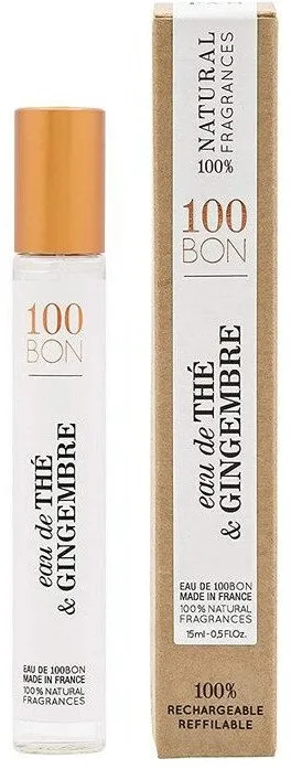 Parfum 100 Bon Eau De The Gingembre, Eau de Parfum, i rimbushshëm, 15ml - 3