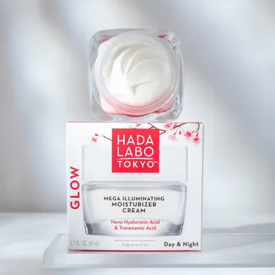 Xhel fytyre Hada Labo Tokyo Glow Illuminating, hidratues, kundër rrudhave - 3