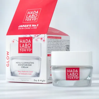 Xhel fytyre Hada Labo Tokyo Glow Illuminating, hidratues, kundër rrudhave - 4