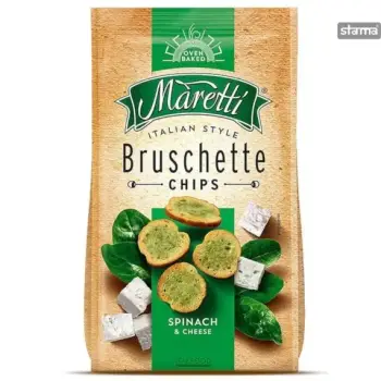 BRUSCHETTE MARETTI SPINACH&CHEESE STACK 70GR*15PCS
