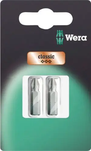 Mbajtëse e majave Vera, PHILLIPS PH2 X 25 MM 851/1
