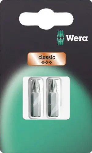 Set bita Vera Cross PZ2 x 25 mm, 851/1