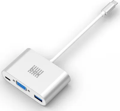 Docking station Boxproducts BX-BCVGASL, USB-C, VGA, gri - 2