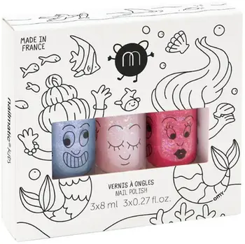 Llak për thonj për fëmijë Nailmatic Kids Mermaid D 3x8ml