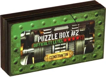 Kuti puzzle Recent Toys Puzzle Box 2, niveli 4/5, dru, shumëngjyrëshe