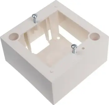 Kuti mbi suva Javel JL-02-O1M-1, M45 1x2 module, e bardhë