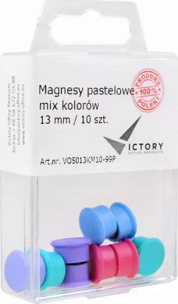 Magnetë Victory për borde Victory 13 MM me ngjyra të përziera (10)