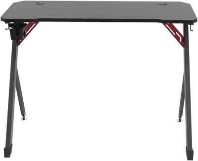 Tavolinë gaming Spring Kosova 120cm x 60cm, e zezë - 4
