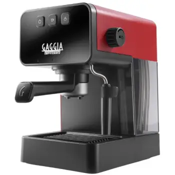 Aparat kafeje, Philips Gaggia Espresso Style EG2111/03, 15 bar, rezervuar uji 1.2–1.6 L, kompatibil me coffee pods, e kuqe Lava