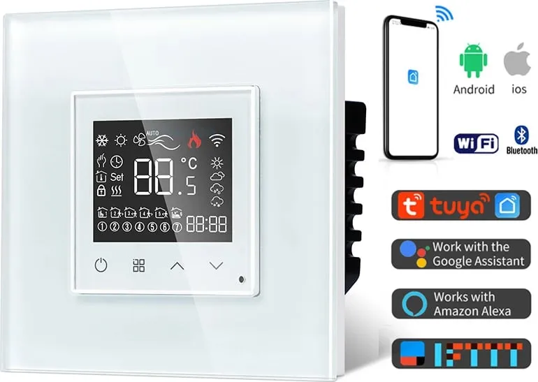 Termostat dhome smart me kabell - 3