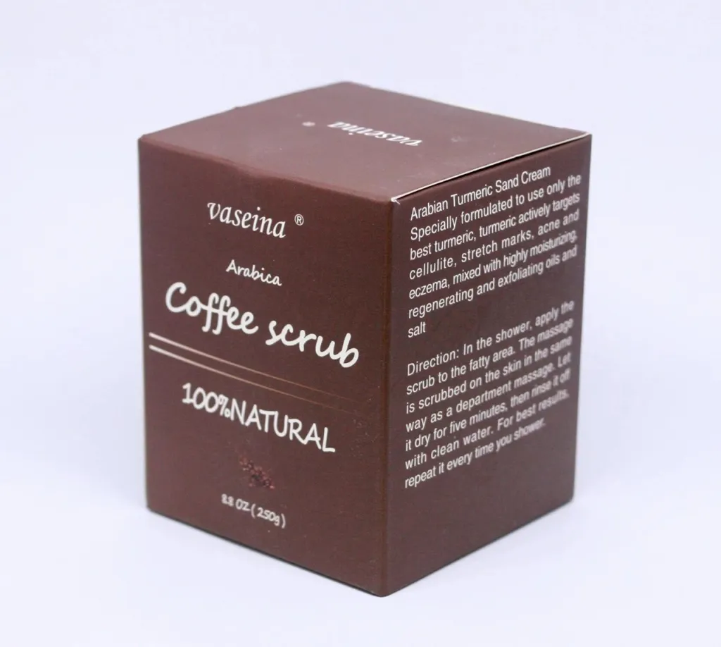 Skrab kafeje për lëkure Vaseina Arabica Coffe Scrub 93023K, 250 gr - 4